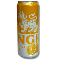 SINGHA LEMON SODA (ZERO SUGAR) 330ml