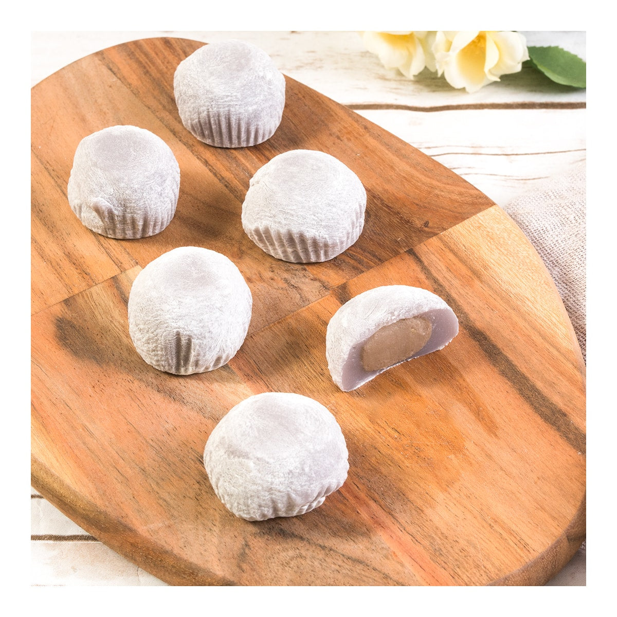 Bamboo House Japanese Style Taro Mochi Cake 7.4 oz