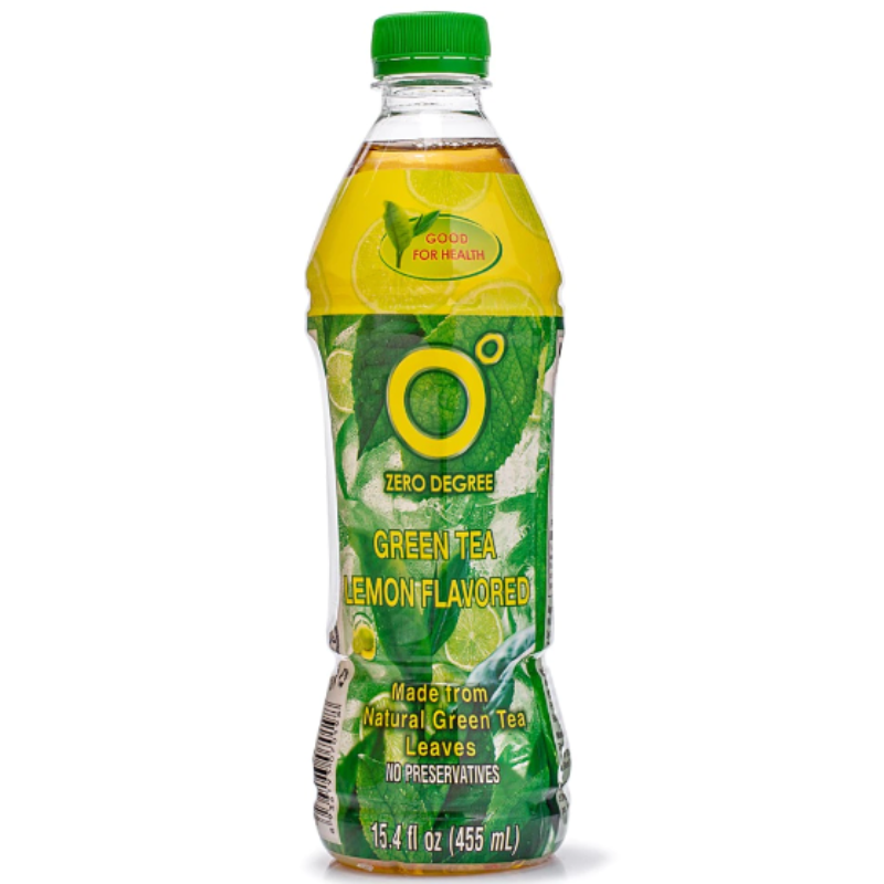 Zero Degrees Khong Do Lemon Flavored Green Tea 15.4 oz