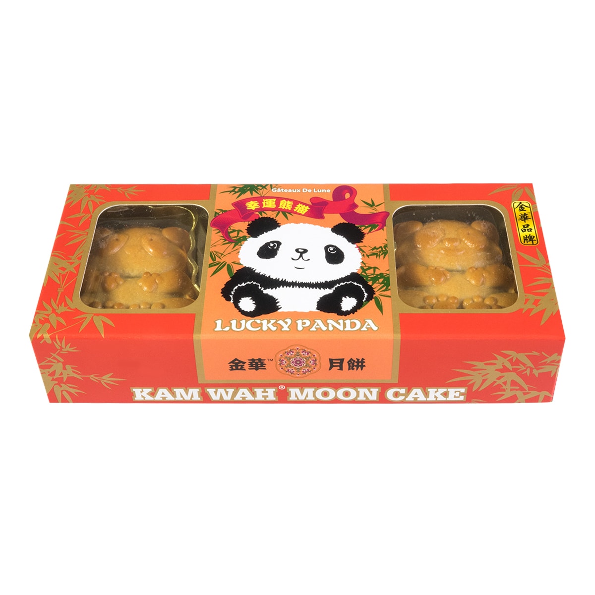 Kam Wah Mooncake Lucky Panda 3pcs 360 g