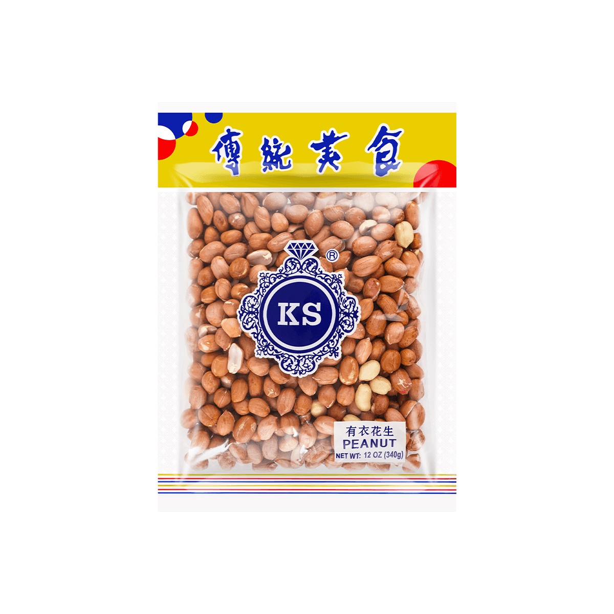 KS JINGCHENG Peanut With Skin 340g