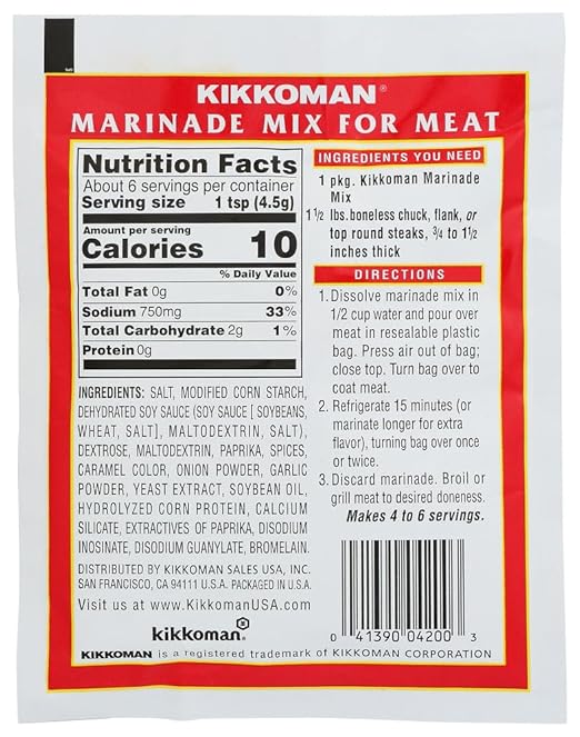 Kikkoman Mix Marinade Meat 1 oz