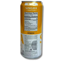 SINGHA LEMON SODA (ZERO SUGAR) 330ml