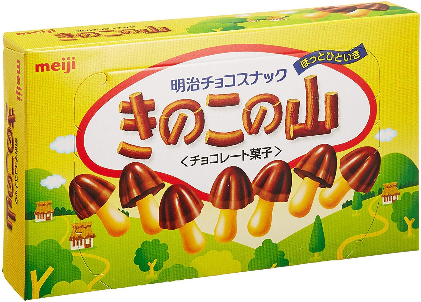 Meiji Kinoko No Yama Chocolate Biscuit Snack 1.27oz