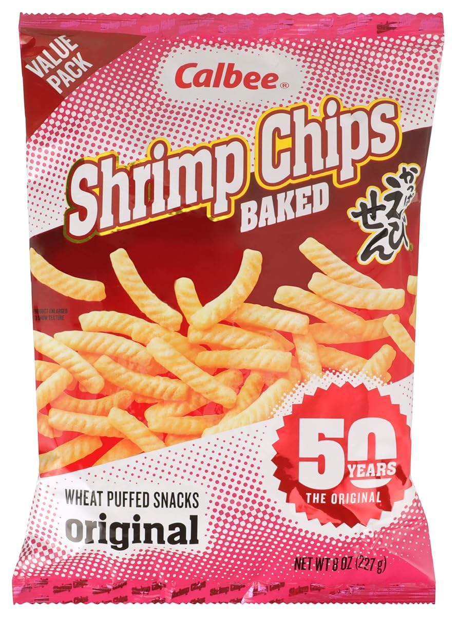 Calbee Shrimp Chip Baked 8oz