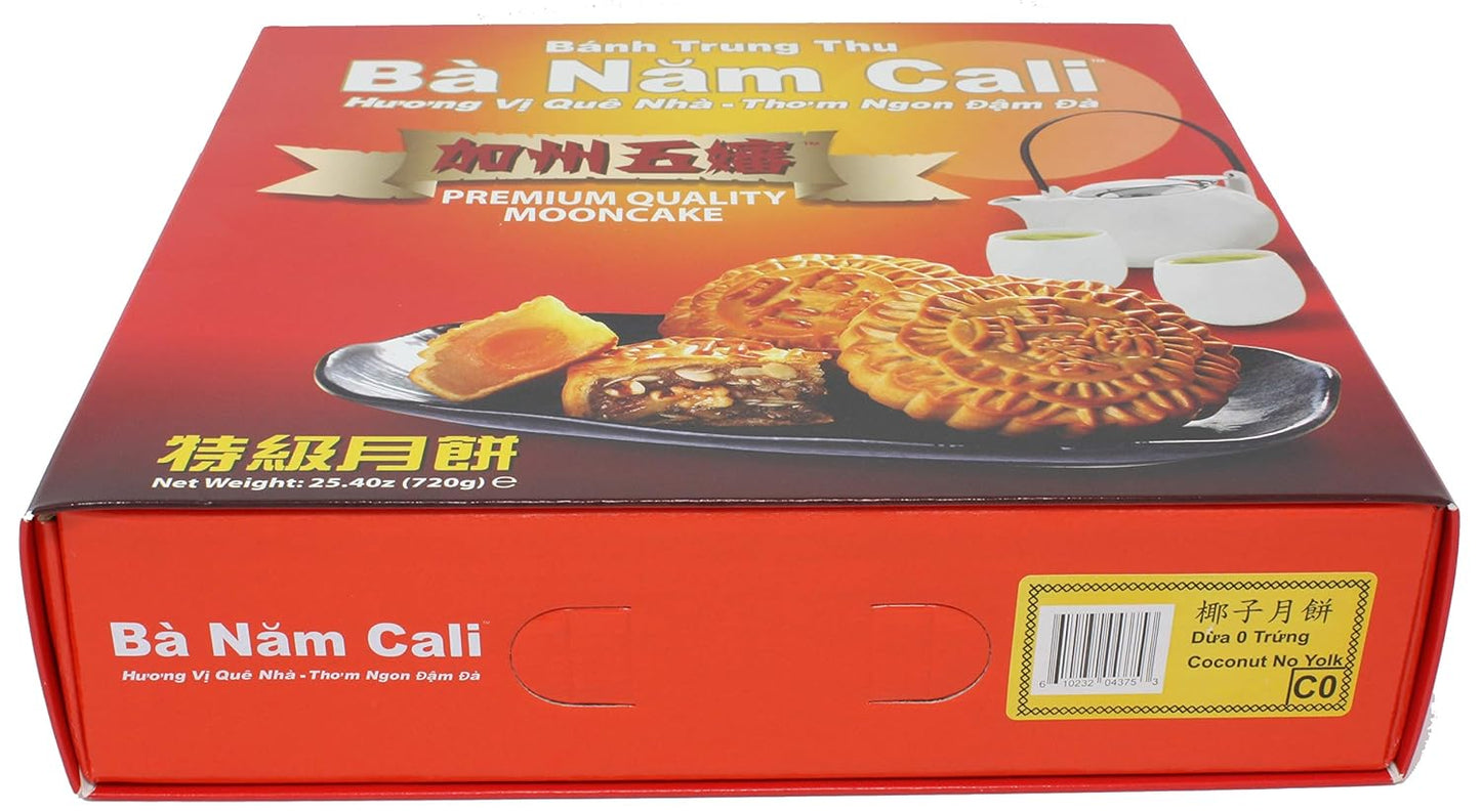 Ba Nam Cali Mooncake Coconut 0 Yolk 25.40 oz