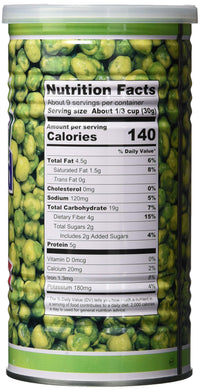 Hapi Snacks Hot Wasabi Flavored Peas 9.9 oz