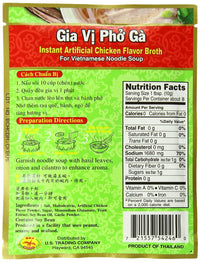 Dragonfly Instant Chicken Flavor Broth for Vietnamese Noodle Soup 2.7 oz