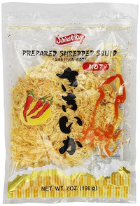 Shirakiku Hot Shredded Squid 7oz