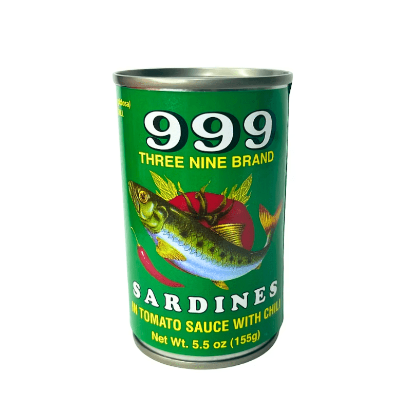 999 Sardines in Tomato Chili Sauce 155g - A&E Foodstore