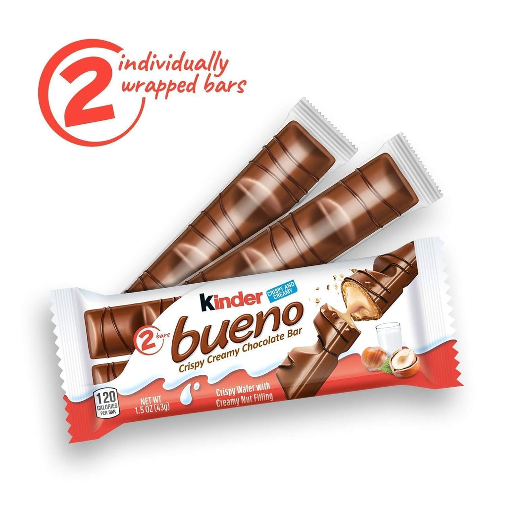 Kinder Bueno Chocolate Bar 1.5oz