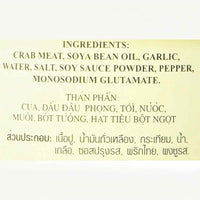 R Dragon Crab Paste with Soya Bean Oil 200g