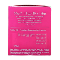 AHMAD TEA - Peach & Raspberry Herbal (20 Tea Bags)