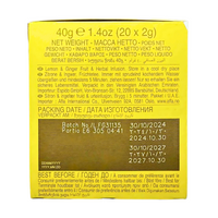 AHMAD TEA - Infusion Lemon & Ginger (20 Tea Bags)