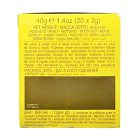 AHMAD TEA - Infusion Lemon & Ginger (20 Tea Bags)