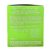 AHMAD TEA - Peppermint & Lemon Tea (20 Tea Bags)