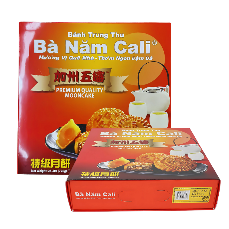 Ba Nam Cali Mooncake Coconut 0 Yolk 25.40 oz