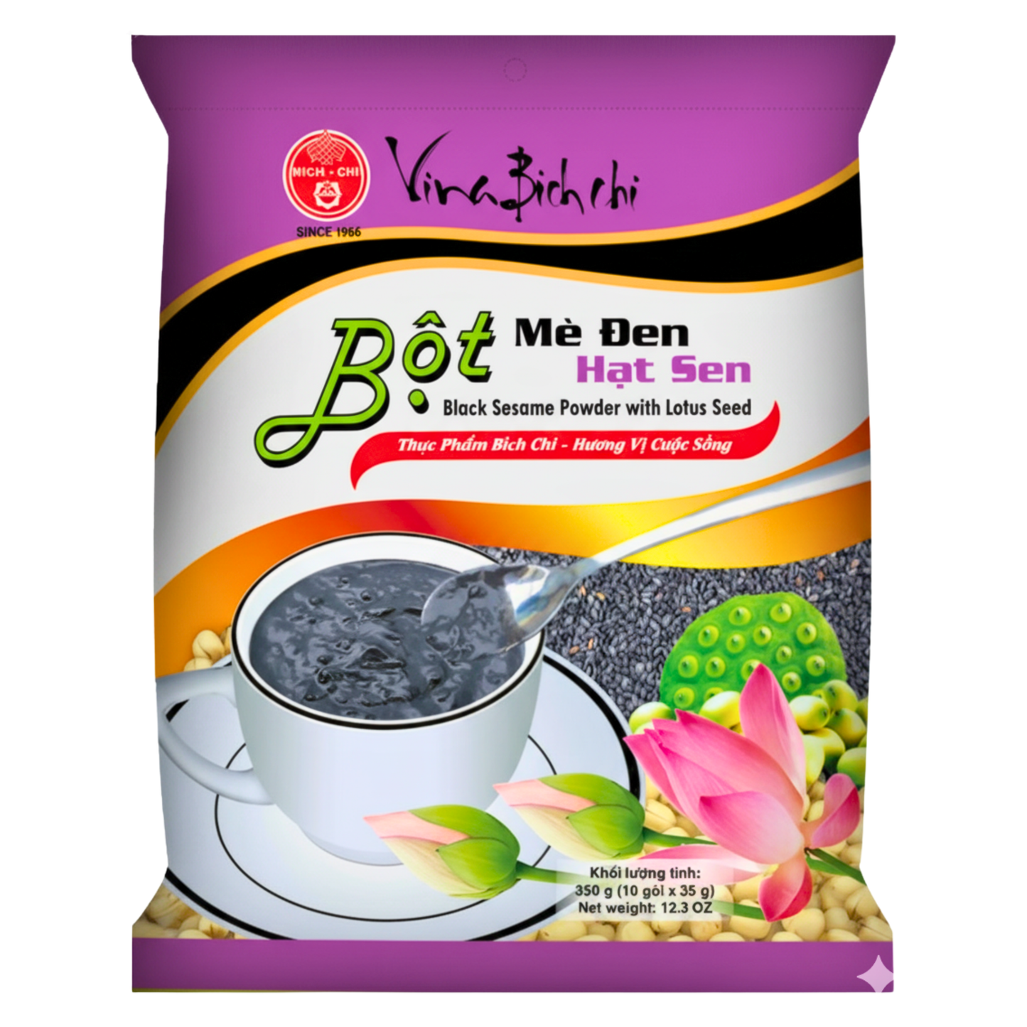 Vina Bich Chi Black Sesame & Lotus Seeds 12.3oz