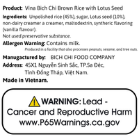 Vina Bich Chi Brown Rice with Lotus Seed 12.3oz