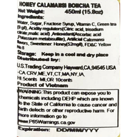 Boncha Honey Green Tea Kumquat Flavor 450ml