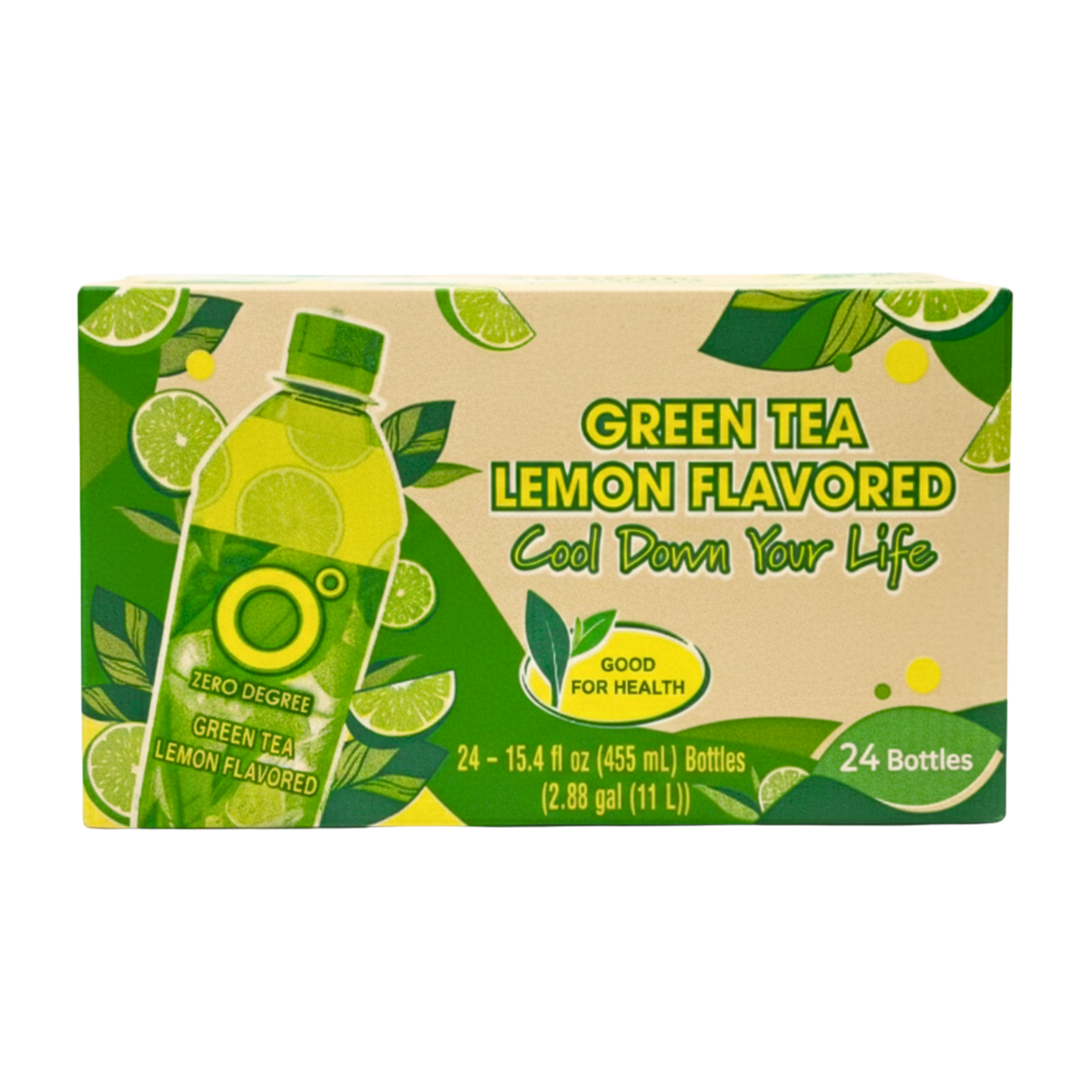 Zero Degree Green Tea Lemon Flavored15.4oz