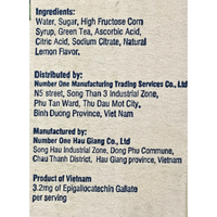 Zero Degree Green Tea Lemon Flavored15.4oz