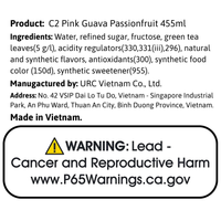 C2 Pink Guava Passionfruit 455ml
