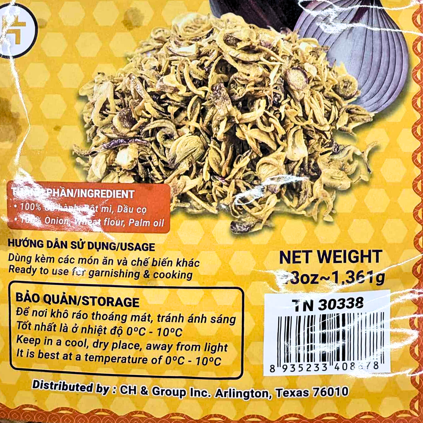 Swan Brand Fried Onion 48oz