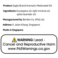 Eagle Brand Aromatic Medicated Oil
