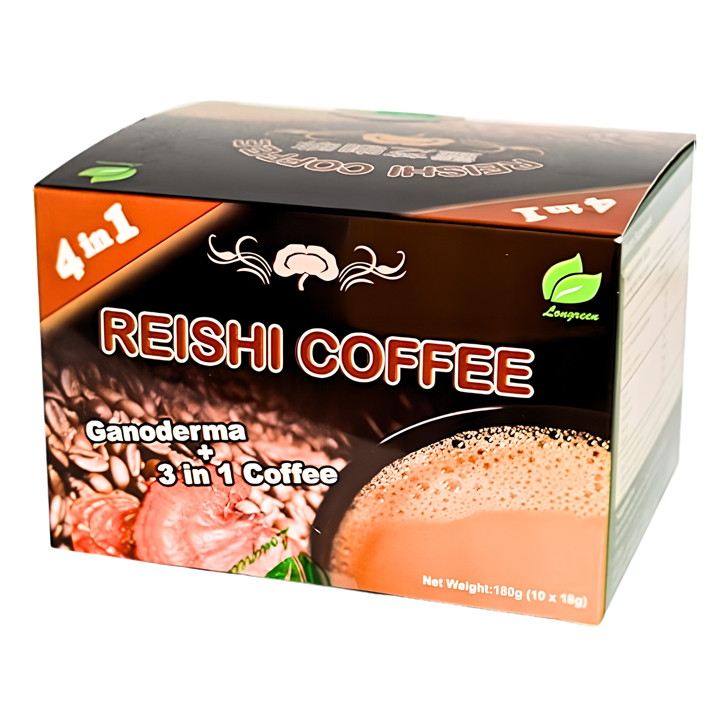 [Longreen] 4 In 1 Reishi Coffee - 6.35oz