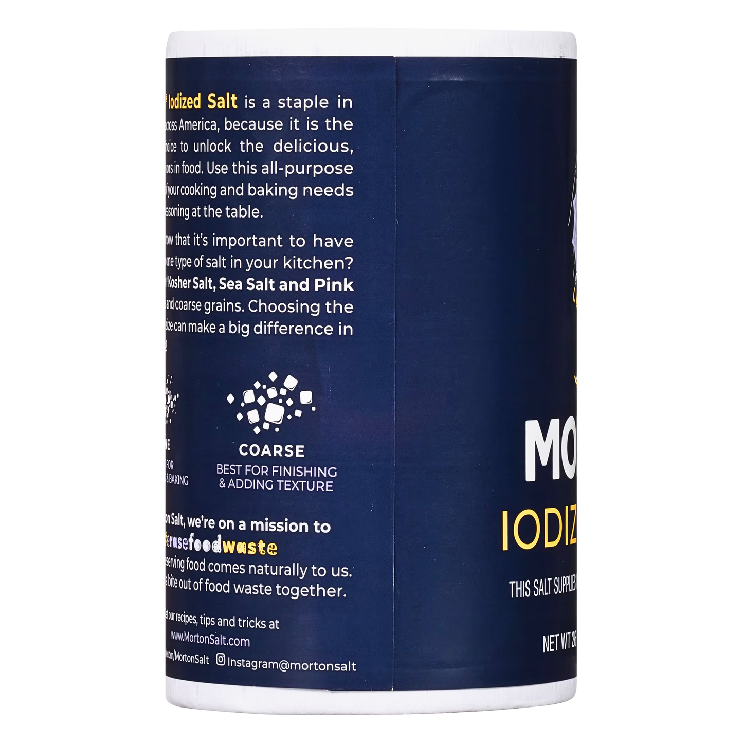 [Morton] Iodized Salt - 26oz