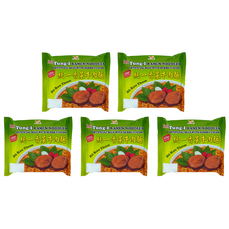 UNIF Ramen Beef & Herb Flavor Noodles 3oz