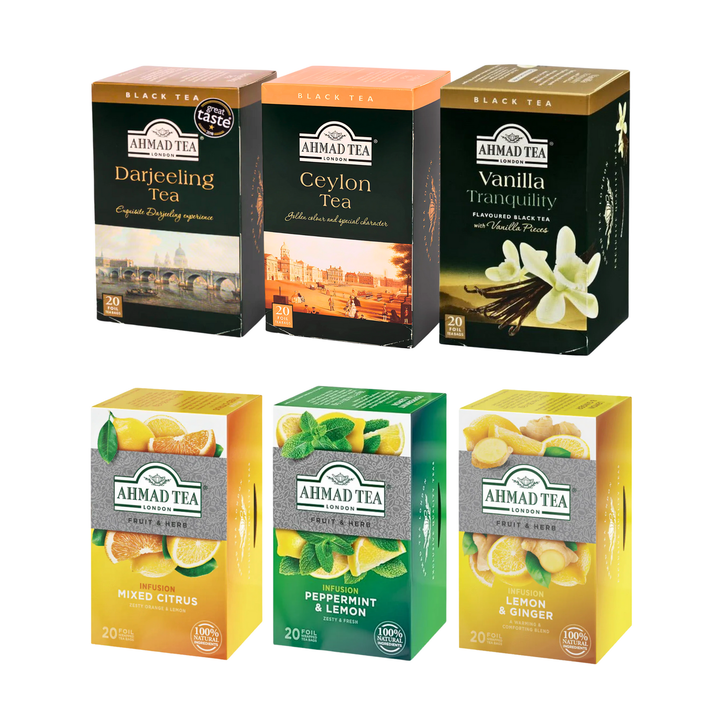 Combo AHMAD Classic & Herbal Mix
