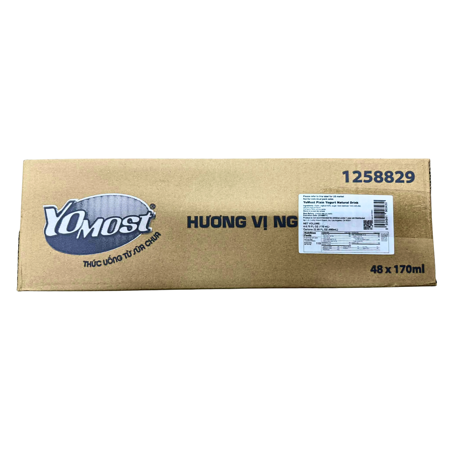 [YOMOST] Plain Yogurt Natural Drink - 170 ml