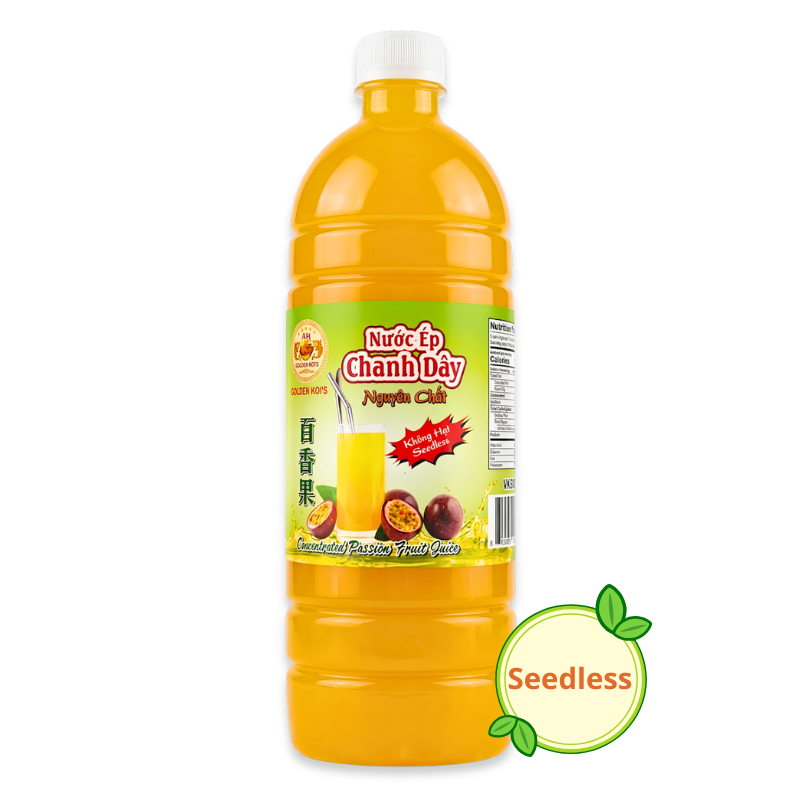 [Golden Koi's] Seedless Passion Fruit Juice - 1L