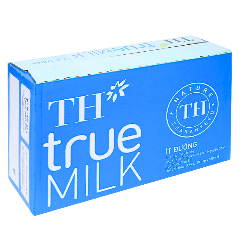 [TH] UHT Fresh Milk - Less Sugar - 180ml