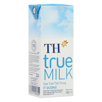[TH] UHT Fresh Milk - Less Sugar - 180ml