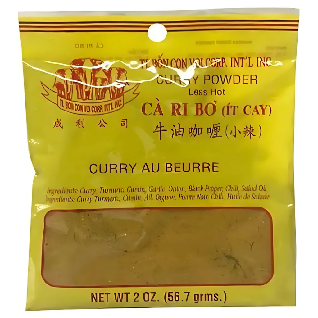 TL Corp Curry Powder Less Hot 2oz