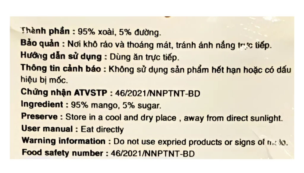 Tropical Fruit Lovers Soft Dried Mango With Chili & Salt 454g