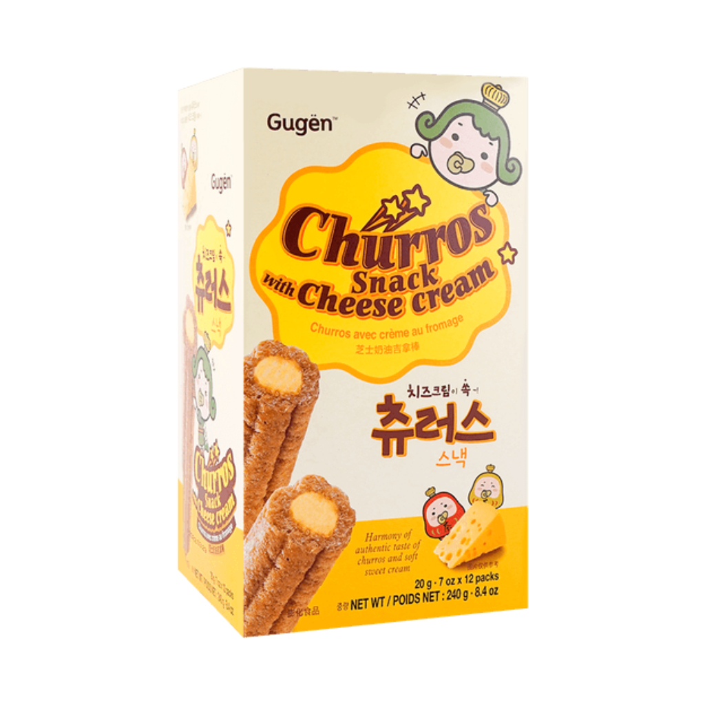 Gugen Churros Snack With Cheese Cream 8.4oz