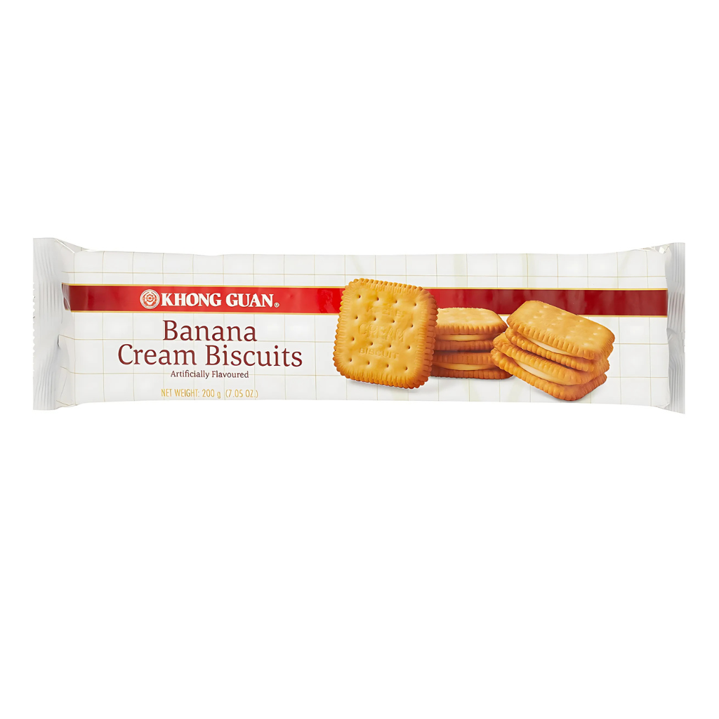 Khong Guan Biscuits Banana Cream 7.05oz