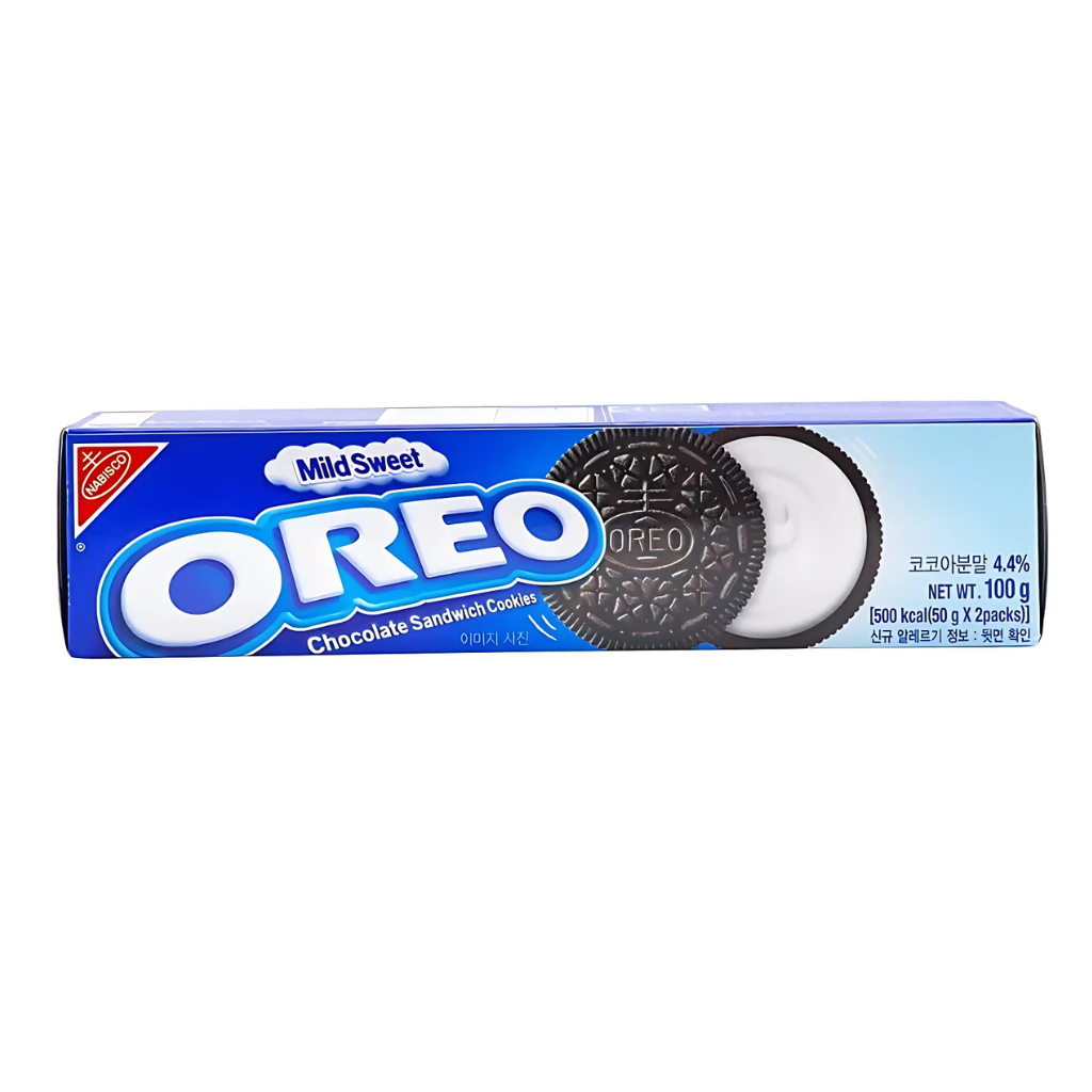 Nabisco Oreo Chocolate Sandwich Cookies Mild Sweet 3.53oz