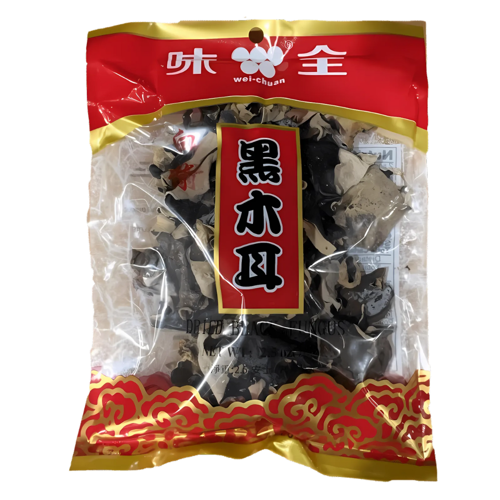 Wei-Chuan Dried Black Fungus 2.5oz