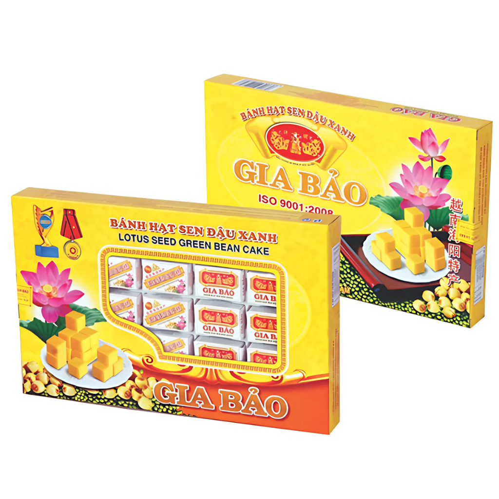 Gia Bao Lotus Seed Green Bean Cake 250g