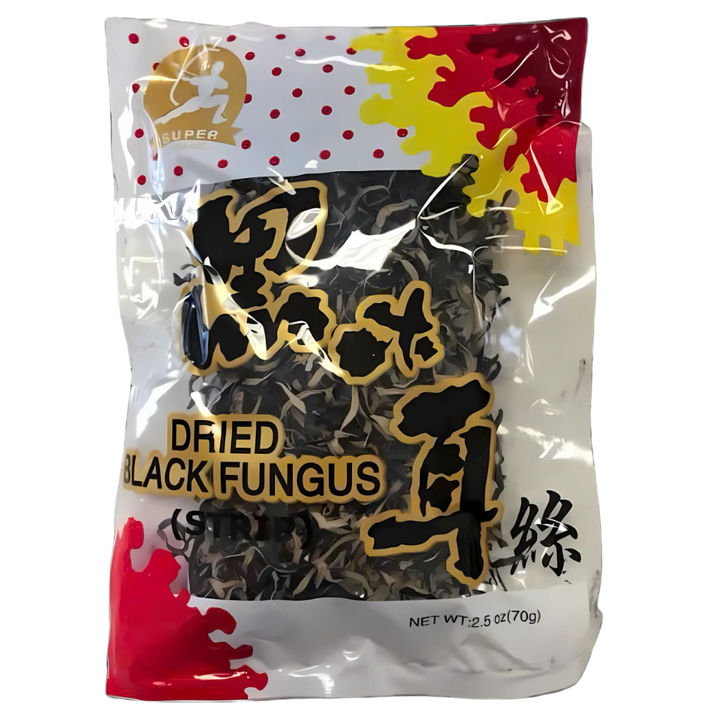 Super Dried Black Fungus Strip 2.5oz