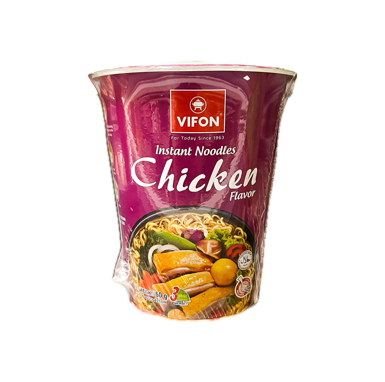 Vifon Instant Noodles Chicken Flavour 2.12oz