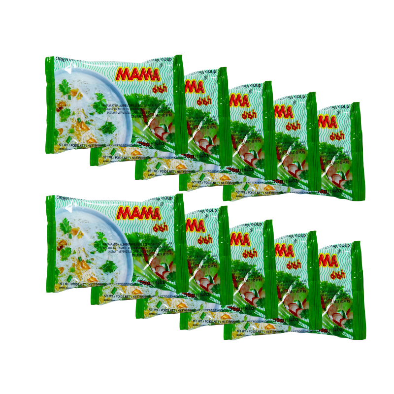 MAMA Gluten Free Vegetarian Rice Vermicelli Clear Soup