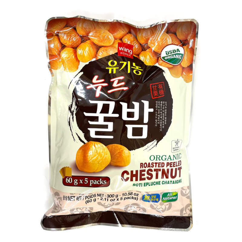 Wang Korea Roasted Peeled Chestnuts 300g