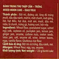 HappyElephant MoonCake Mixed - Eggs Yolk 480g