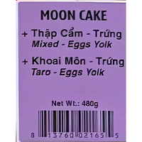 HappyElephant MoonCake (Mixed + Taro) - Yolk 480g